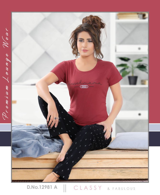 Night Wear Hosiery Cotton Wholesale Night Suits